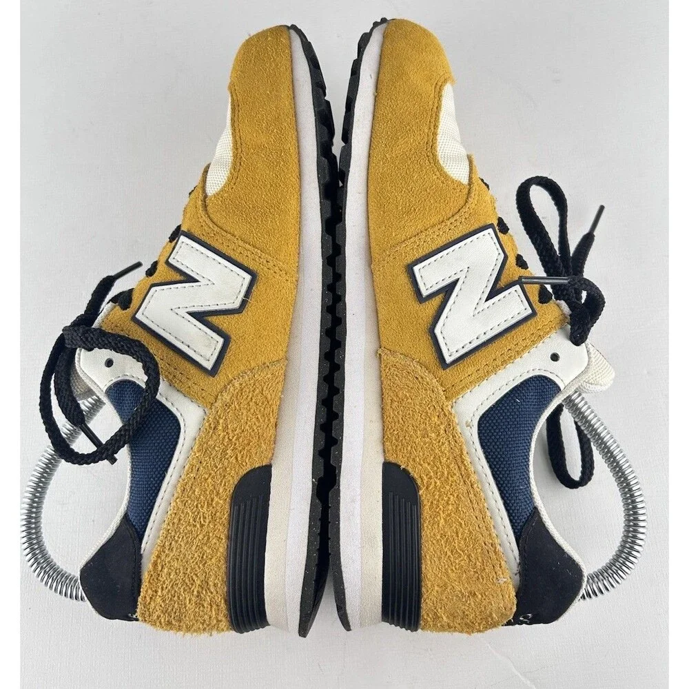 New Balance Z9720 Mens Yellow/Grey 574 Casual Shoes Size 6.5 W 8